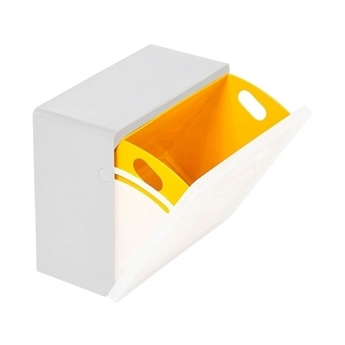 Insertie pentru cutie pivotanta carucior Shopster, antracit - Vermop galben 