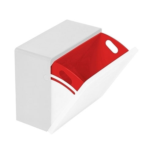 Insertie pentru cutie pivotanta carucior Shopster, antracit - Vermop rosu 