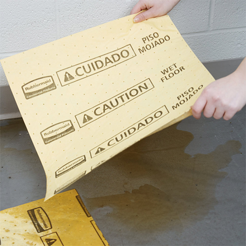 Kit semne avertizare absorbante - Rubbermaid 