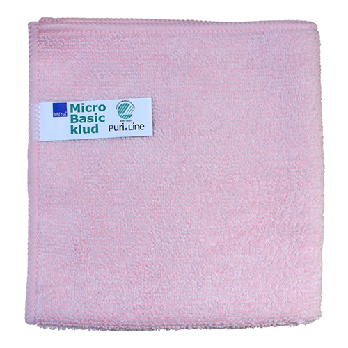 Laveta din microfibra Puri-Line Basic 40 x 40 cm, galbena - Abena rosu 