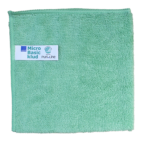 Laveta din microfibra Puri-Line Basic 40 x 40 cm, galbena - Abena verde 