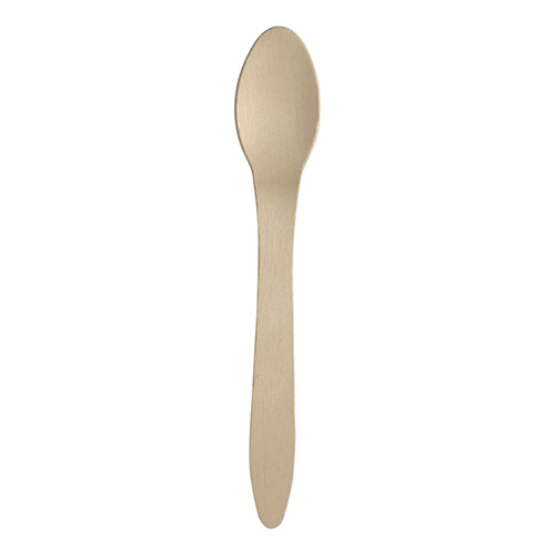 Lingura de unica folosinta 16cm, biodegradabila - Abena