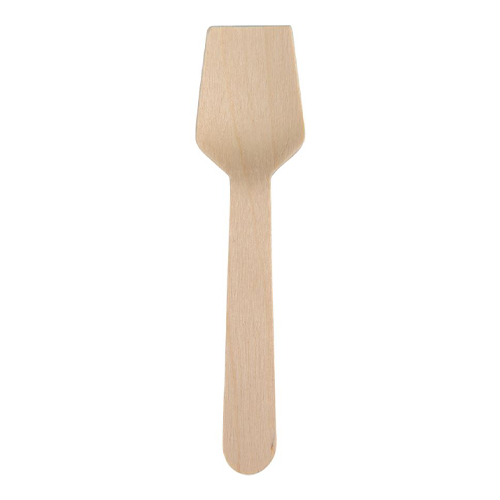 Lingura de unica folosinta pentru inghetata 9.5cm, biodegradabila - Abena
