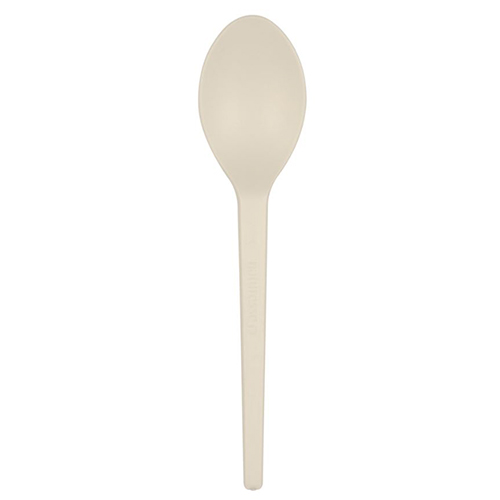 Lingurita din plastic biodegradabil, 12.5 cm - Abena
