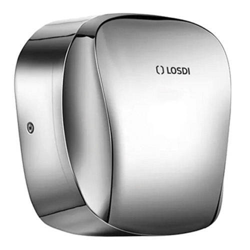 Uscator de maini din inox 1450 W, filtru HEPA, argintiu - Losdi