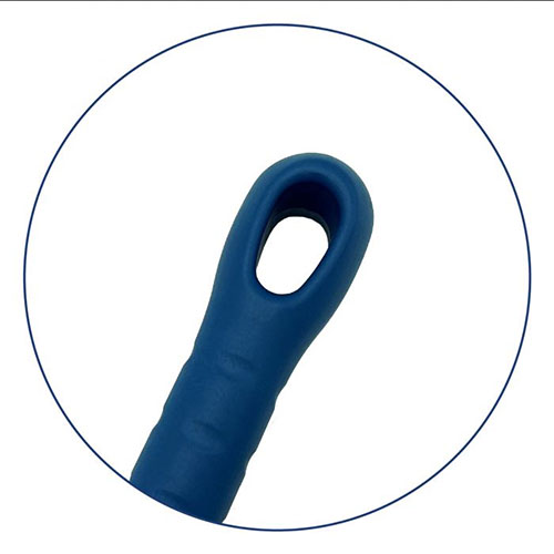 Maner metal detectabil, Ø32 mm, 1500 mm, albastru - Detectamet 