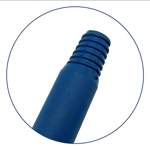 Maner metal detectabil, Ø32 mm, 1500 mm, albastru - Detectamet 