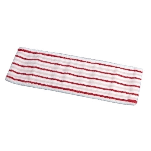 Mop plat cu insertii abrazive Sprint Brush 50 cm, alb/rosu - Vermop