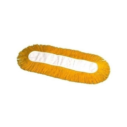 Mop plat Damp Acryl cu buzunar 60 cm, galben - Vermop