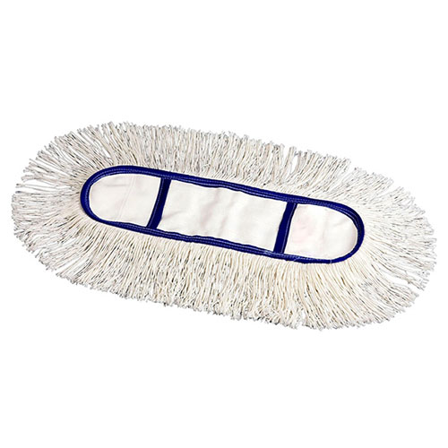 Mop plat Damp Basic cu buzunar 40 cm, alb - Vermop