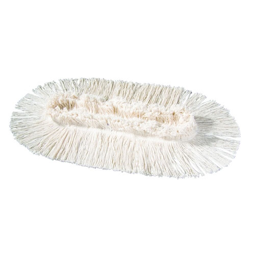 Mop plat Damp Basic cu buzunar 40 cm, alb - Vermop