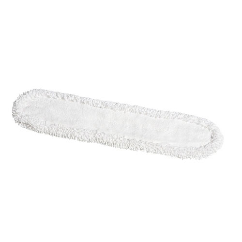 Mop plat Damp Ceran cu buzunar 160 cm, alb
