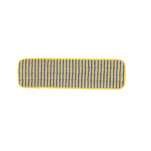 Mop plat Hygen microfibra 40 cm, galben/albastru - Rubbermaid
