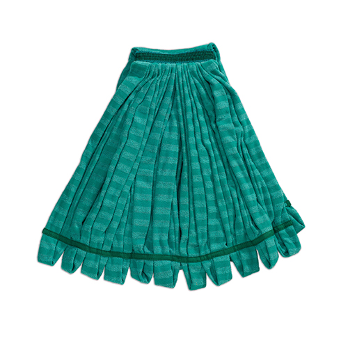 Mop Web Foot Tube microfibra, verde - Rubbermaid