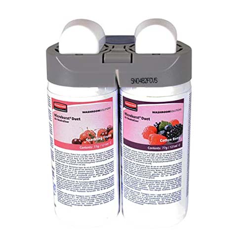 Odorizant x 2 Sparkling Fruits & Cotton berry Microburst 3000 - Rubbermaid