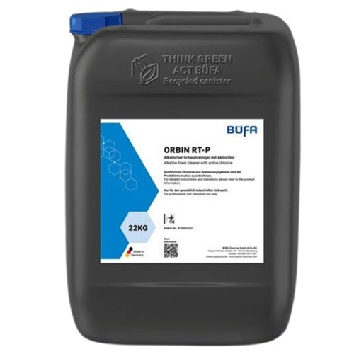 Orbin RT-P - Detergent spumant alcalin clorinat, 22kg - Bufa