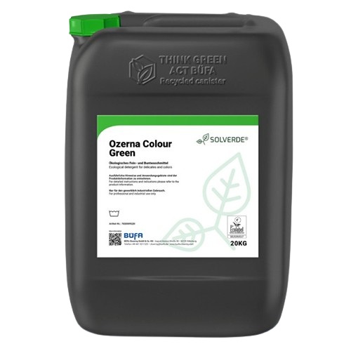 Detergent textile colorate Bufa Ozerna Colour Green, canistra 20 Kg - Bufa