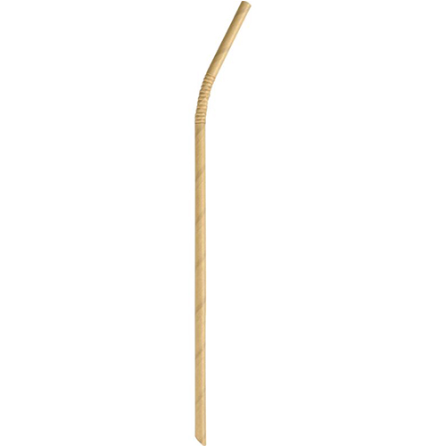 Paie flexibile biodegradabile carton Abena Gastro 24 cm, Ø 6 mm (250 buc/set), maro - Abena