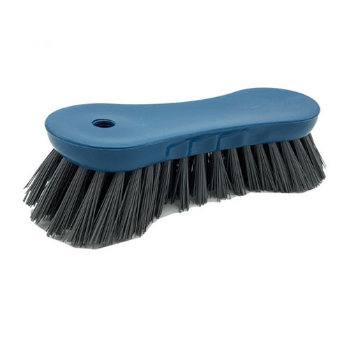 Perie ergonomica de mana, peri medii, albastra  - Detectamet