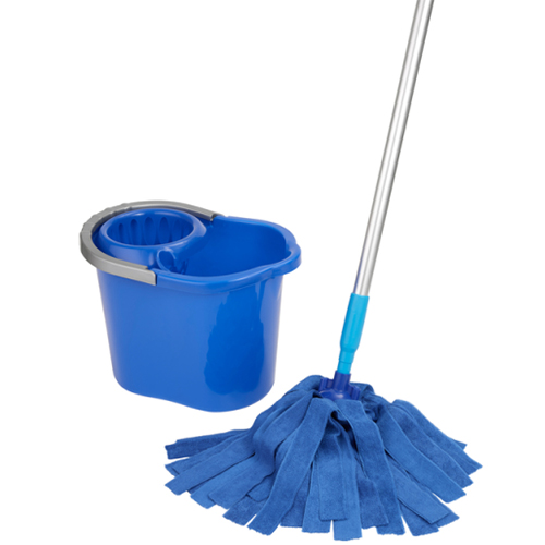 Mop franjurat din microfibra Stripe, 200 g, verde - Vikan verde