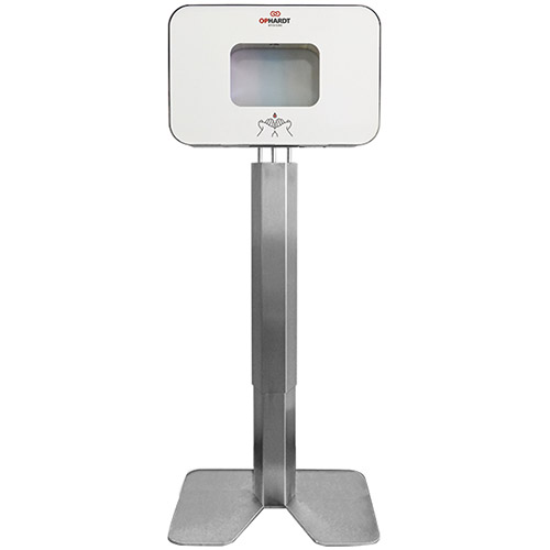 Praesidio stand statie dezinfectie, inox - OpHardt