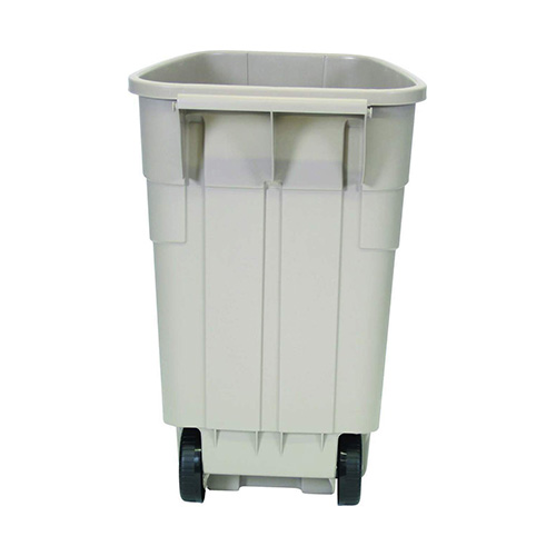 Pubela mobila fara capac 100L, bej - Rubbermaid (delistat) 