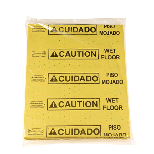 Rezerva kit semne avertizare absorbante - Rubbermaid
