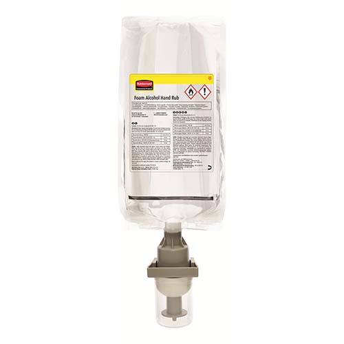 Rezerva de spuma igienizanta pe baza de alcool pentru dispenserul manual FLEX, 1000ml - Rubbermaid
