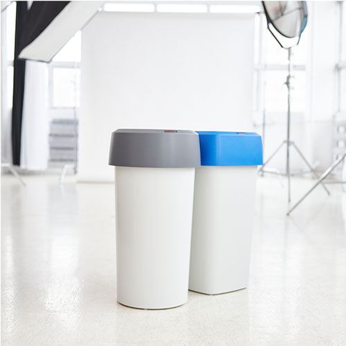 Container patrat Modo 60L, gri - Rothopro 