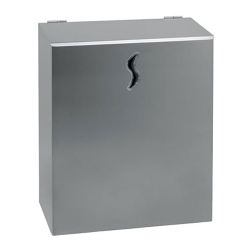 Cos de gunoi 10L Brinox, satinat - Medial International