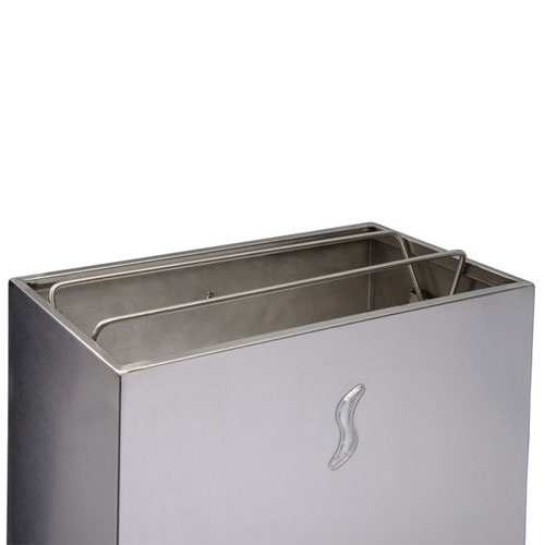 Cos de gunoi cu push 25 L inox AISI 304, satinat - Medial International 