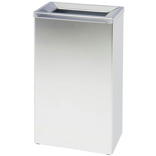 Cos de gunoi cu push 25 L inox AISI 304, satinat - Medial International
