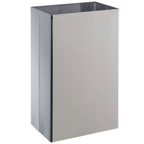 Cos de gunoi fara capac 25 L inox AISI 304, Bob lucios - Medial International
