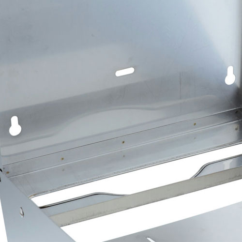 Dispenser prosoape maini pliate Brinox, AISI 430 satinat 400 sheets - Medial International 