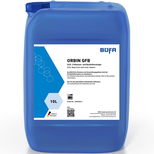 Orbin GFB - Detergent cuptoare si hote, can. 10L - Bufa 