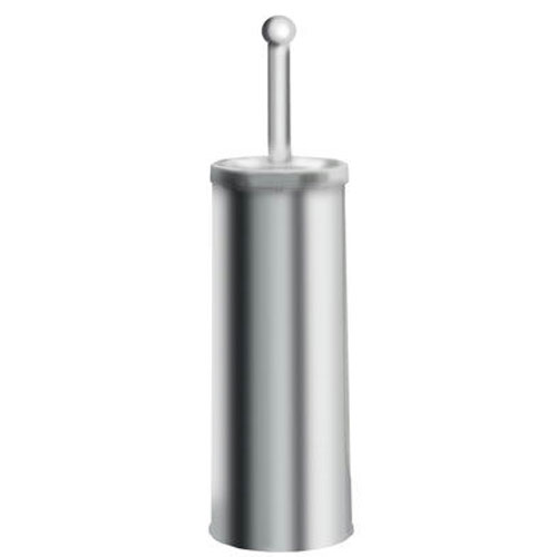 Set perie WC Basic Metal, satinat - Medial International