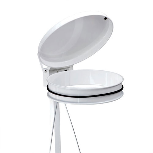 Suport mobil Contimobile pentru saci 110L , inox - Medial 