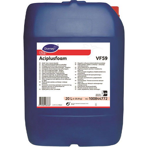 Aciplusfoam VF59 - Detergent spumant acid, 20L - Diversey