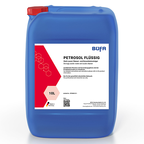 Petrosol Flussig - Agent de decalcifiere, 10L - Bufa