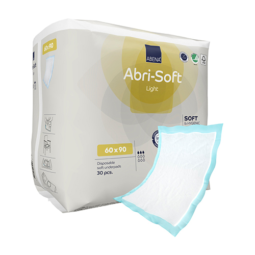 Aleze unica folosinta, 60x60 cm, Abri-Soft Eco - Abena