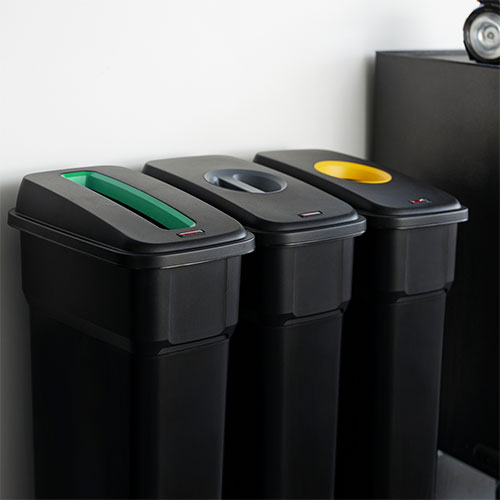 Capac deseuri cutii pentru container Selecto Premium/Geo 55L/70L, Rothopro, rosu