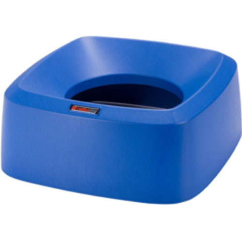 Capac patrat tip palnie pentru container Iris/Modo, albastru - Rothopro