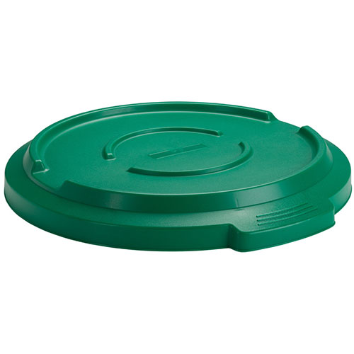 Capac pentru container mediu rotund Titan 85L, albastru - Rothopro verde 