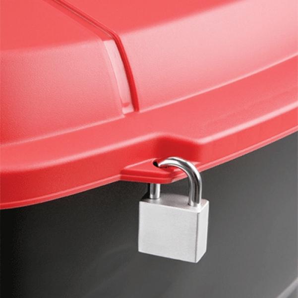 Capac pentru pubela Atlas 100L, albastru - Rothopro