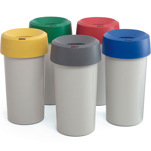 Capac rotund tip palnie pentru container Iris/Modo, Rothopro, albastru