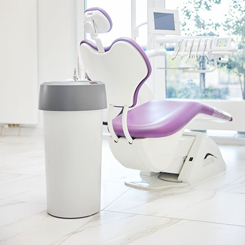 Capac rotund tip palnie pentru container Iris/Modo, Rothopro, albastru