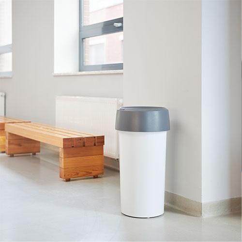 Capac rotund tip palnie pentru container Iris/Modo, galben - Rothopro galben