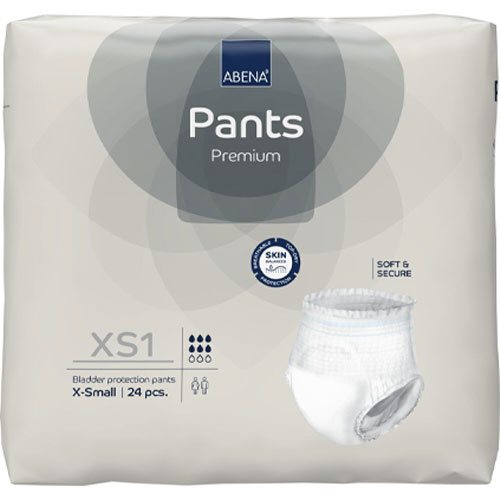 Chiloti elastici, 1400 ml, XS1, Abri-Flex Premium - Abena 