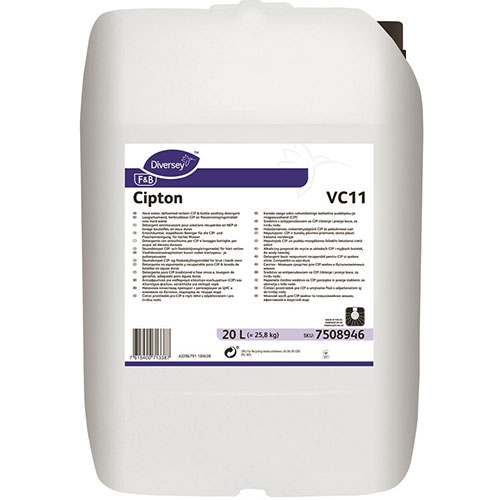 Cipton VC11 - Detergent alcalin nespumant, 20L - Diversey