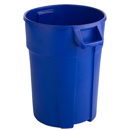 Container mare rotund Titan 120L, albastru - Rothopro